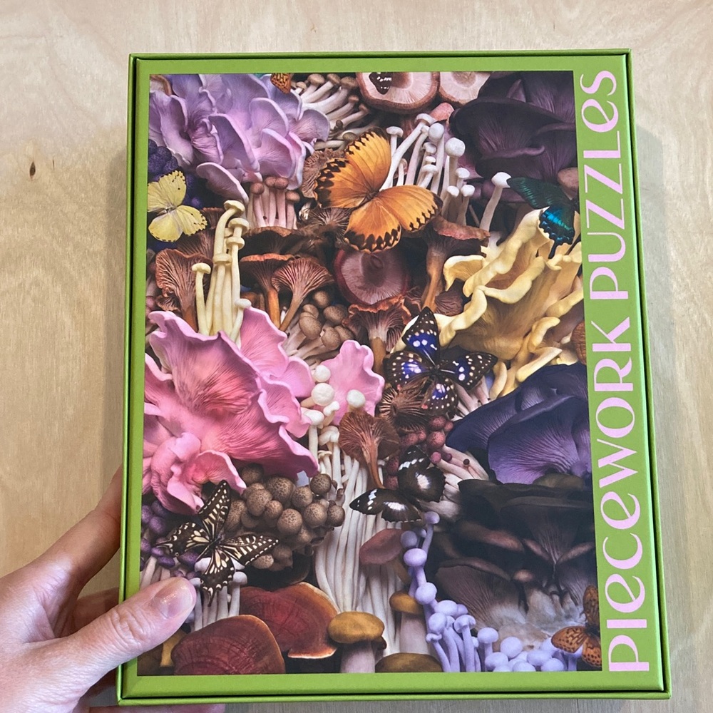 NIB 1000 piece Magic Moment fungi/mushrooms Piecework Jigsaw Puzzle